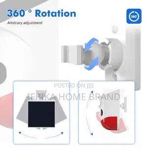 Solar Powered Wireless Infrared Motion Sensor Detector Alarm