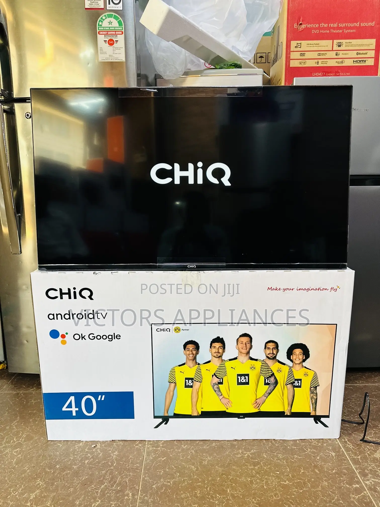 Chiq 40” Android Smart Tv New Model