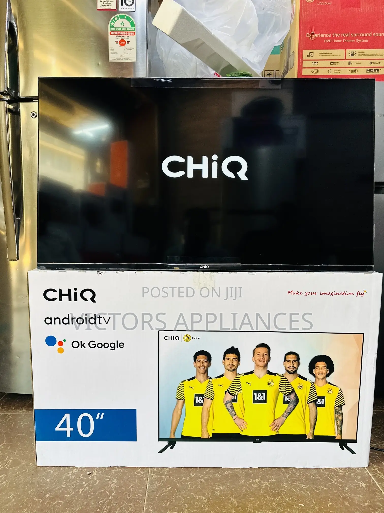 Brand New CHIQ 40” Android Smart Tv New Model