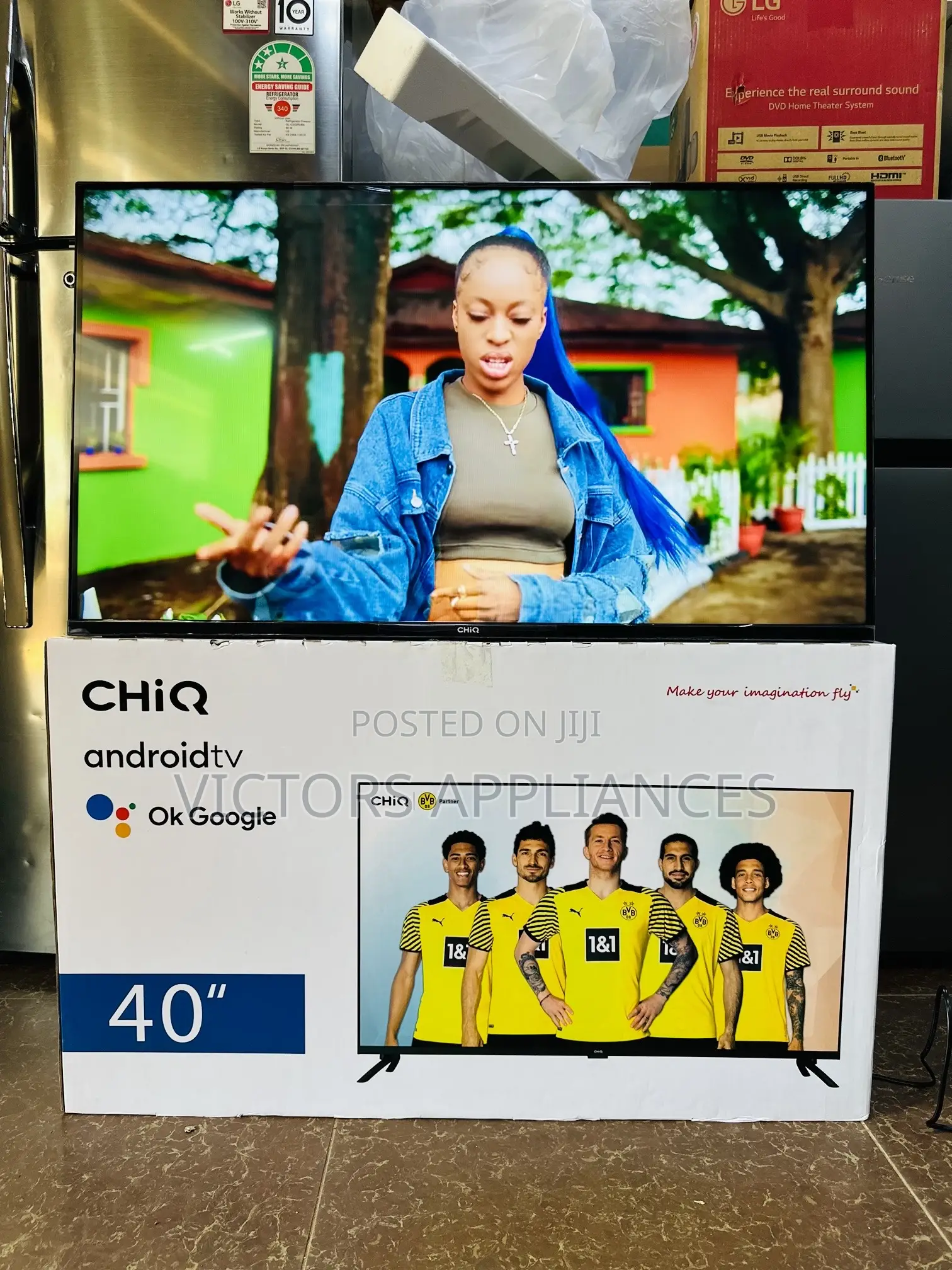 Brand New CHIQ 40” Android Smart Tv New Model