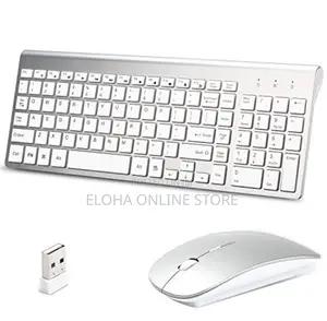 Wireless Rechargeable Keyboard and Mouse