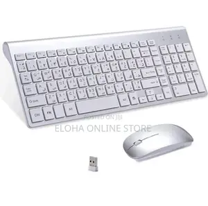 Wireless Rechargeable Keyboard and Mouse
