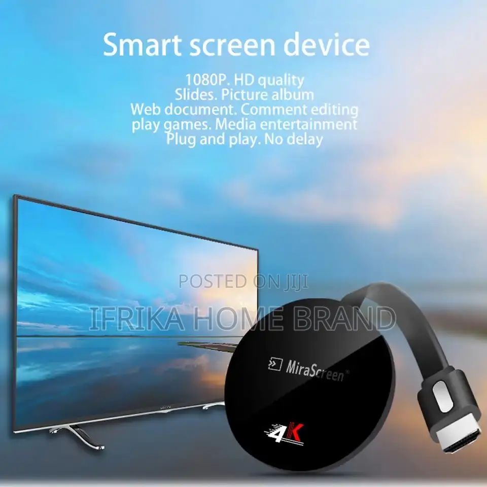 Wireless Display Adapter 1080P Mobile Mirror Screen Cast
