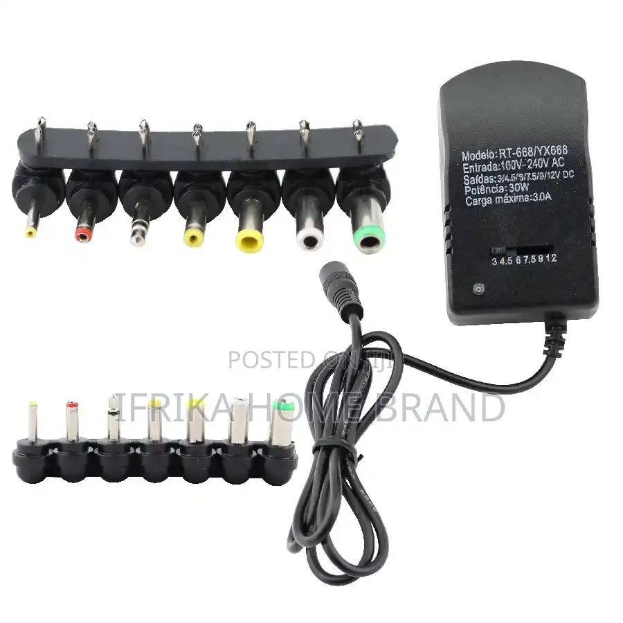 AC Power Adjustable Voltage Power Supply Adapter