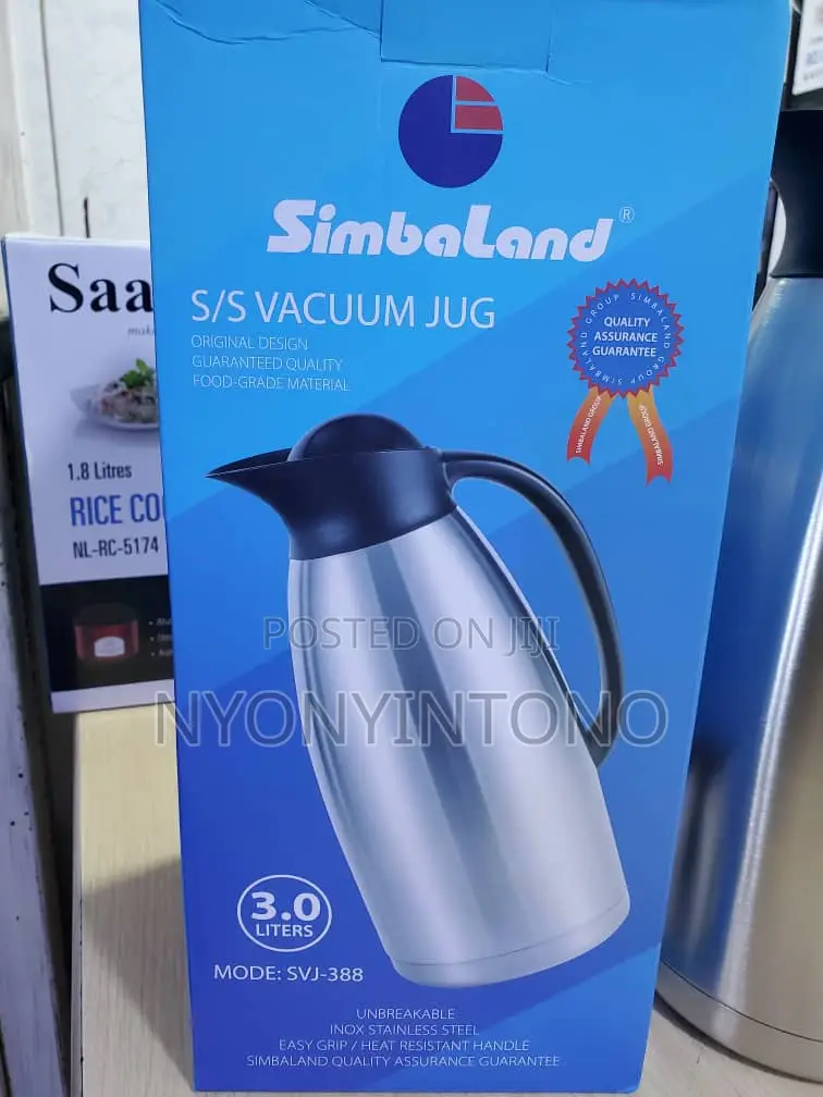 Simbaland 24hrs Vacuum Stainlessteel Flask3l for Big Family