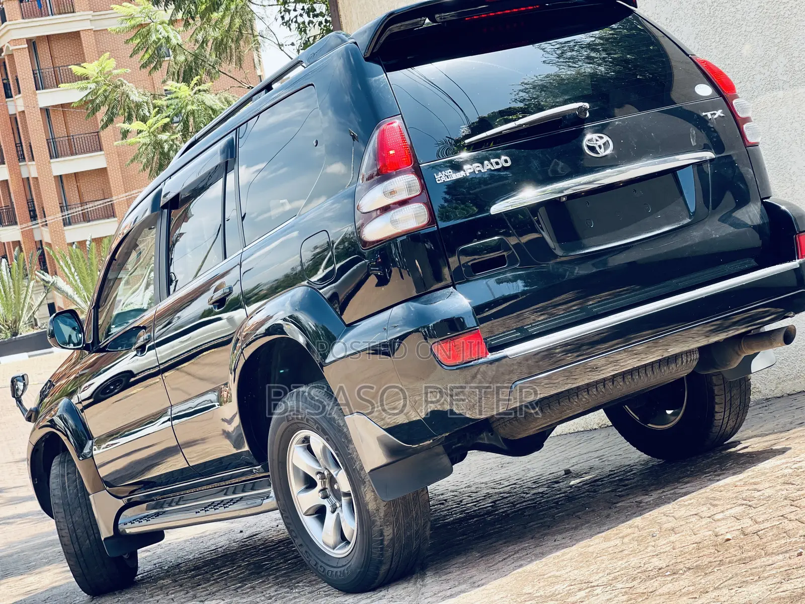 Toyota Land Cruiser Prado 2008 Black