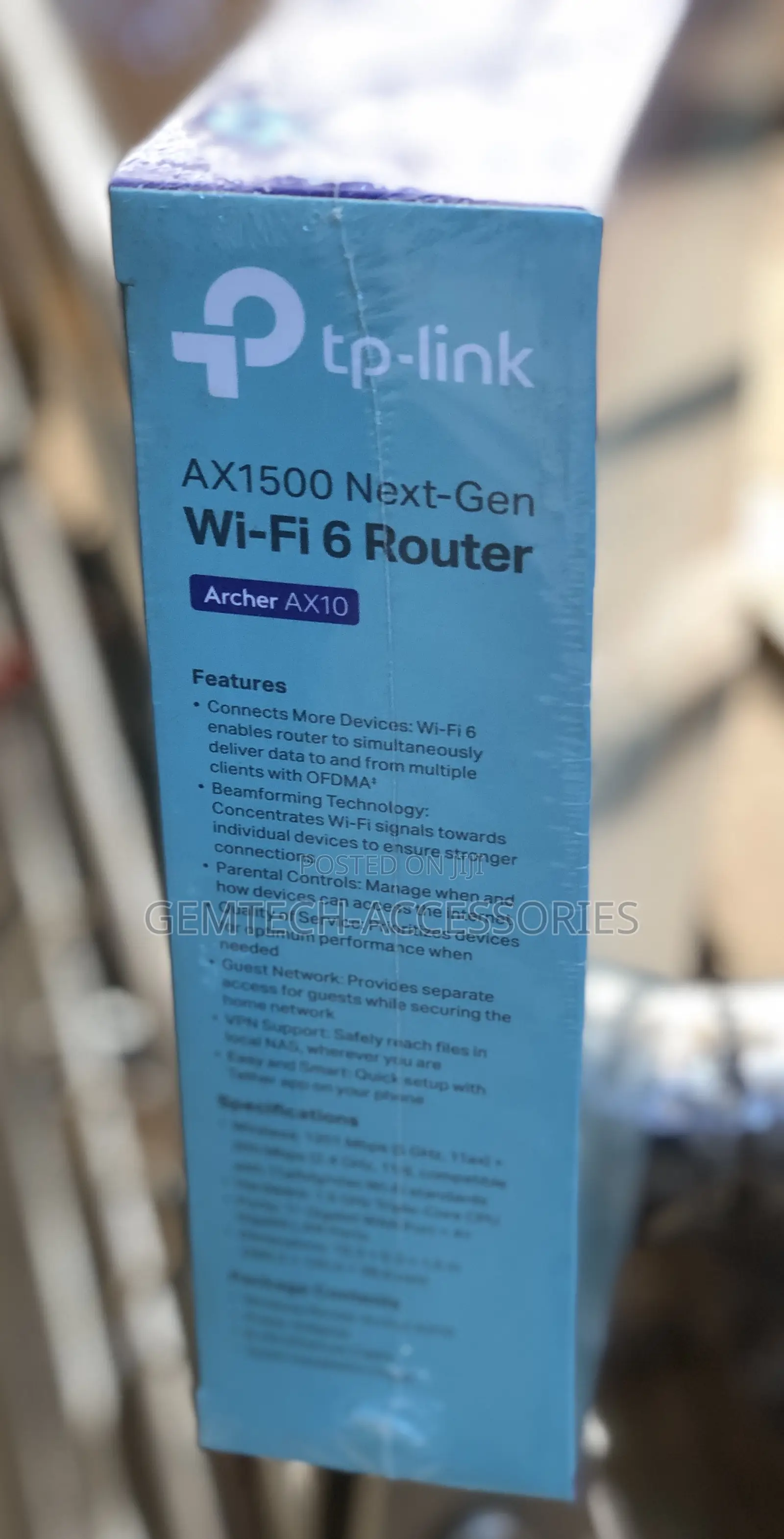 Archer AX10 AX1500 Wi-Fi 6 Router
