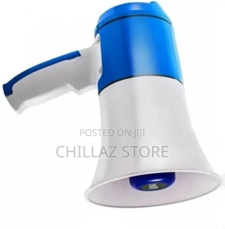 Loudspeaker With Recording Reading Advertising Hawker