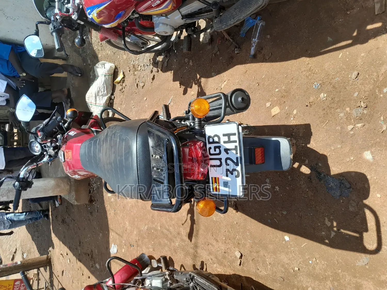 New Bajaj CT 110X 2024 Red