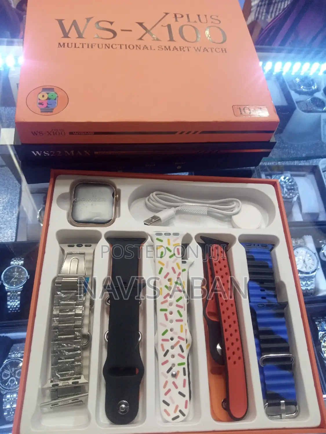 Ws-X100 Plus Multifunctional Smart Watch