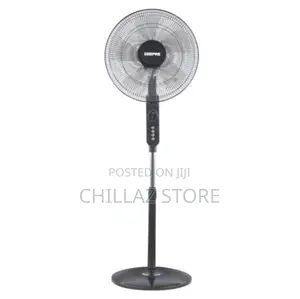 Geepas 16 Inch Stand Fan, Black –