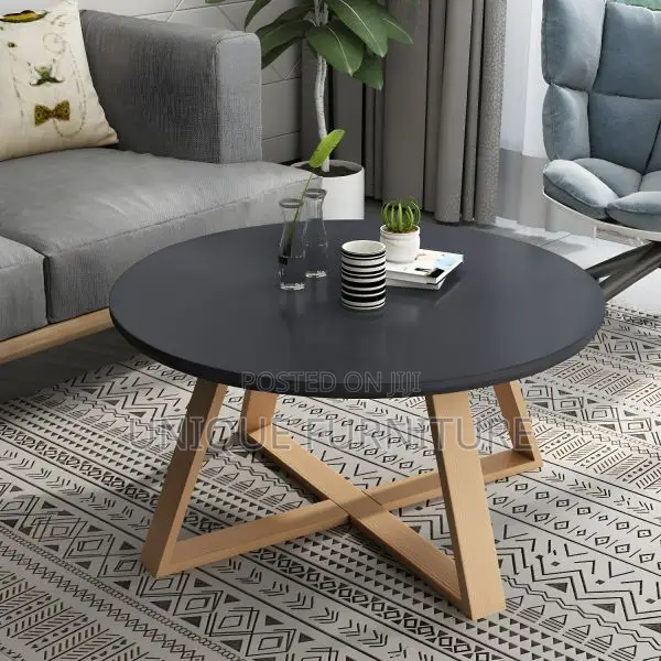 Round Coffee Tables/ Tables /Round Coffee Tables/ Black Tabl