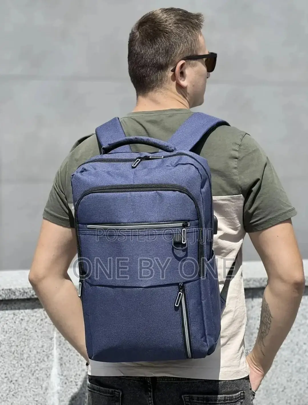 City Laptop Backpack Blue 20L