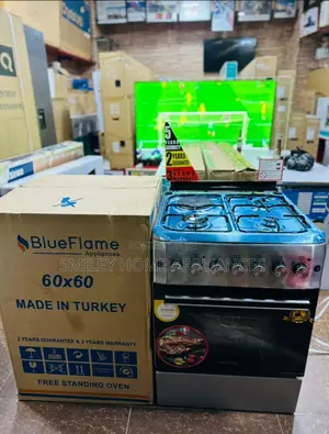 Blueflame Gas Cooker (3+1) 60 by 60