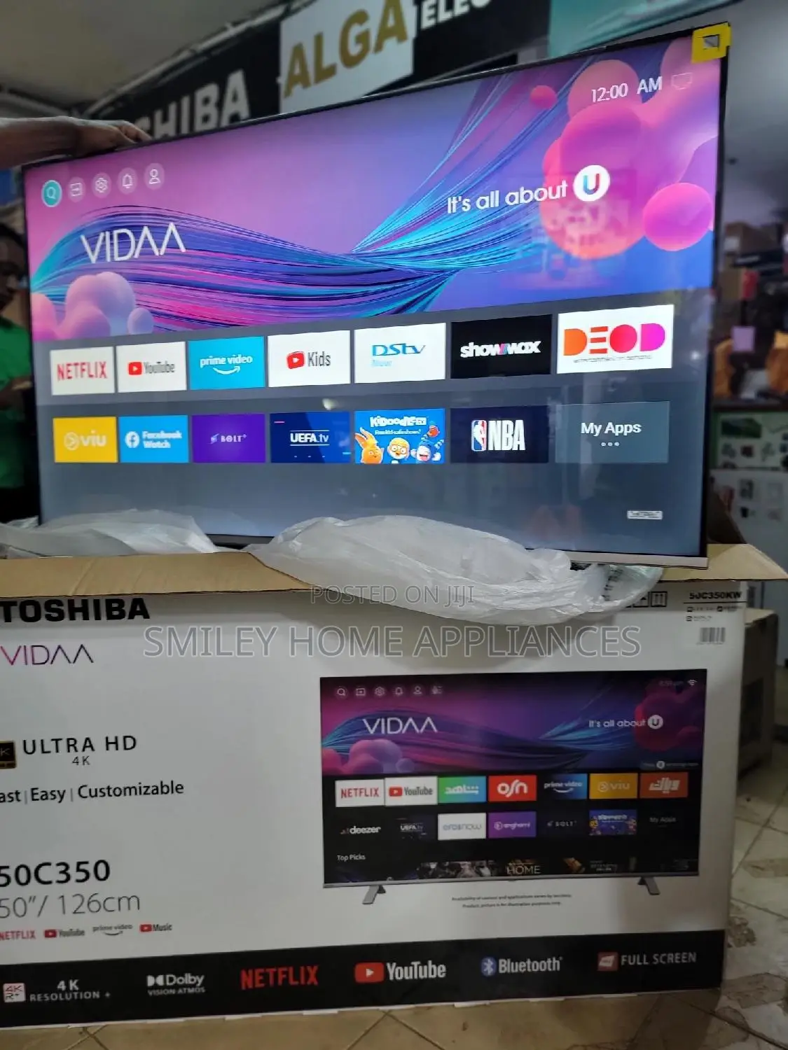 Toshiba 50inches Smart Tv