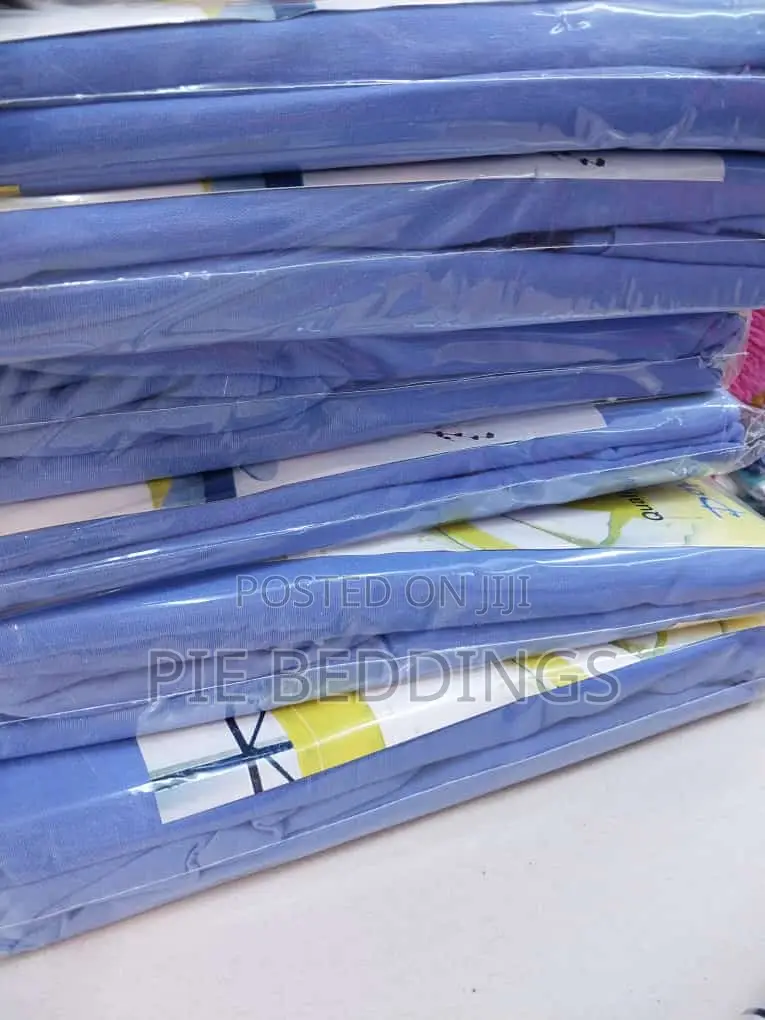 New Blue 4x6 Plain Bedsheets