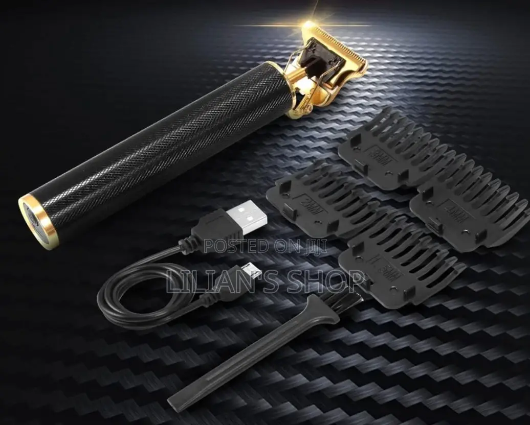 Usb Rechargeable Metallic Electric Clipper
