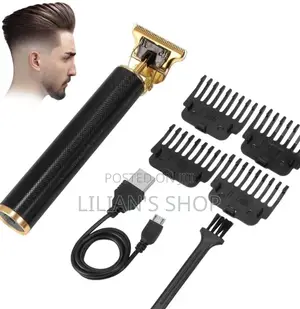 Usb Rechargeable Metallic Electric Clipper