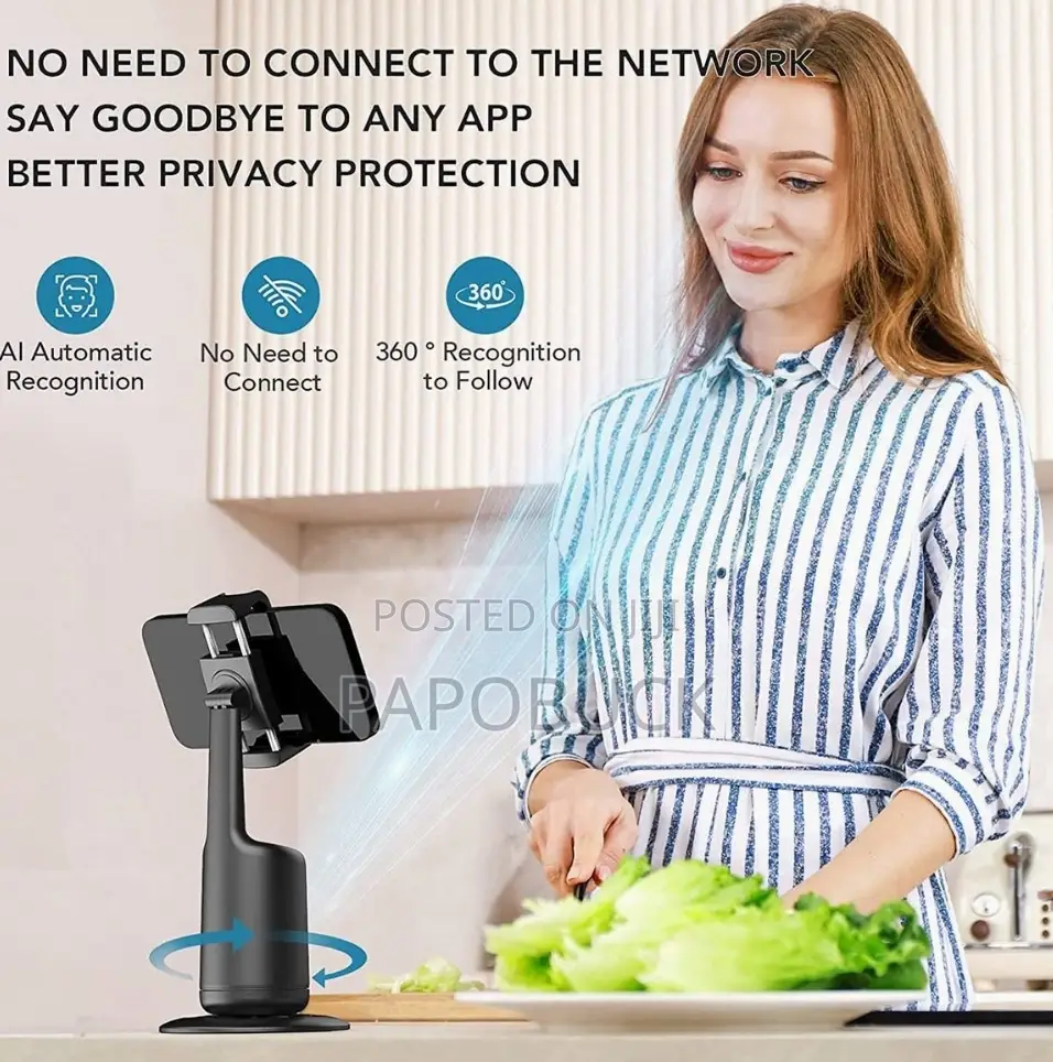 360° Object Tracking Phone Stand