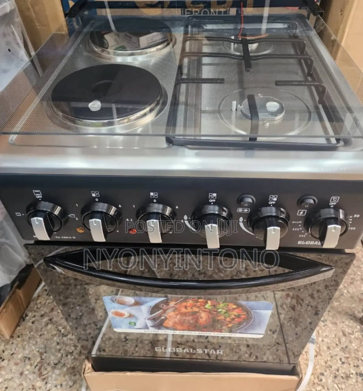 Ambassador Freestanding Cookeroven Wz 2electric 2gas Plates