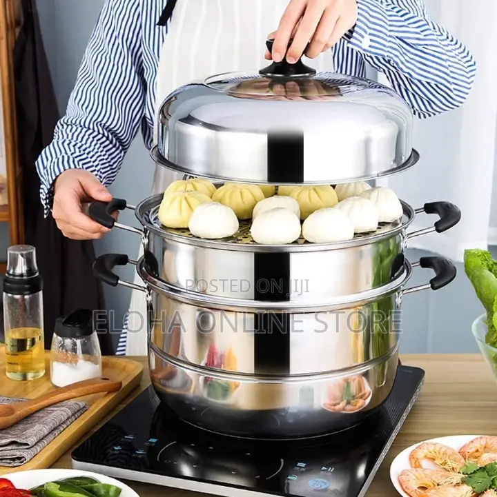 3 Layers Steaming Pot