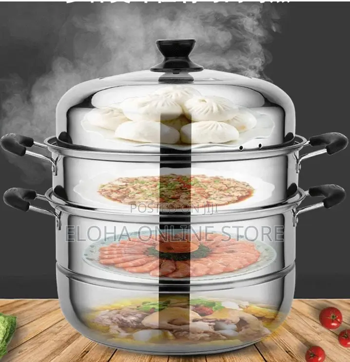 3 Layers Steaming Pot