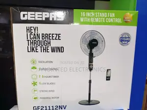 Geepas Stand Fans With a Remote