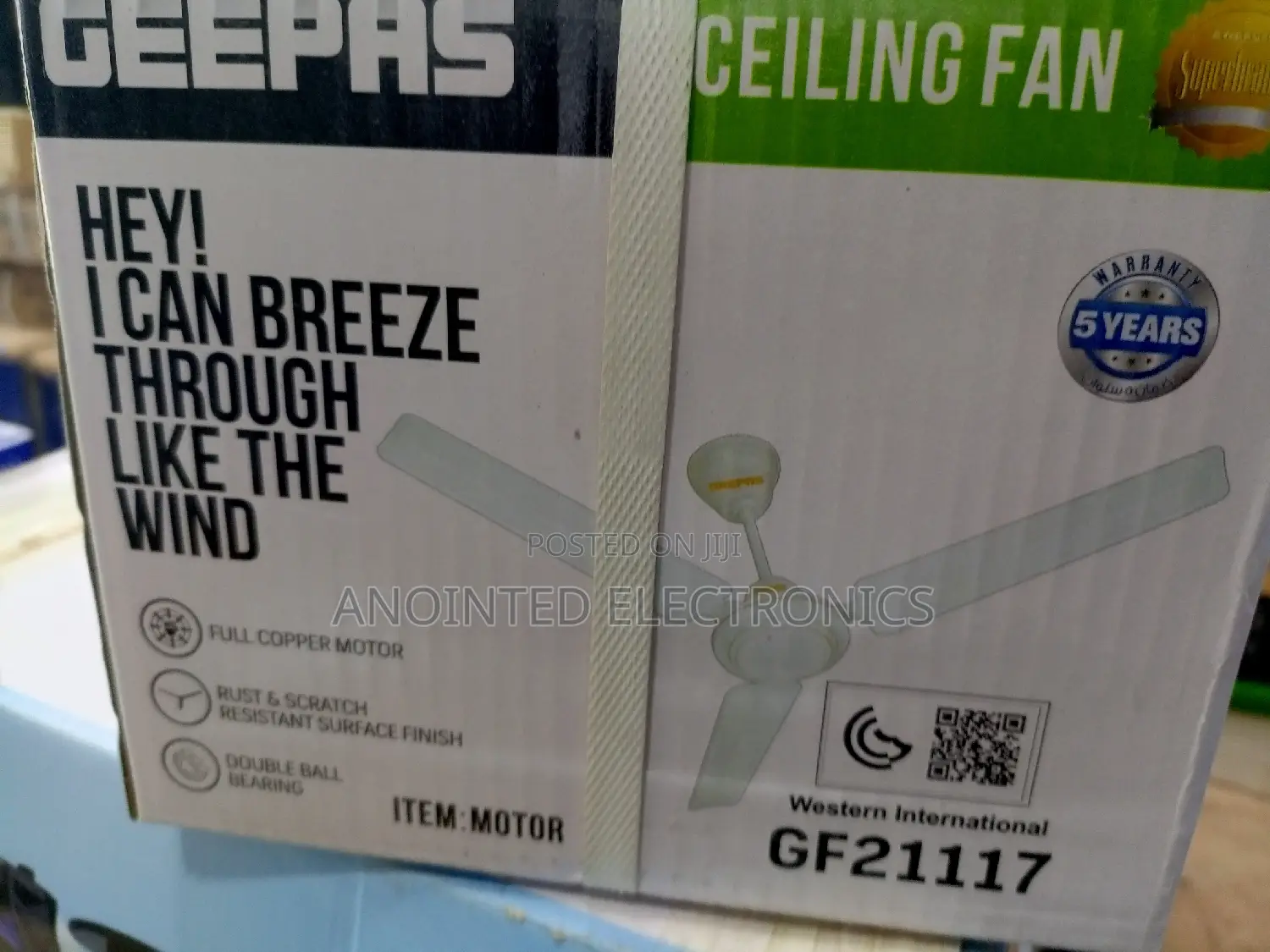 Original Ceiling Fans Geepas