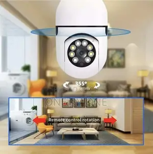 Bulb Camera 360° Pan/Tilt Panoramic Surveillance Camera