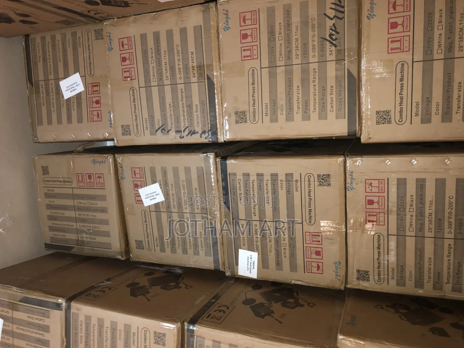 8 In1 Heat Press Machines Genuine and Full Year Warrantee