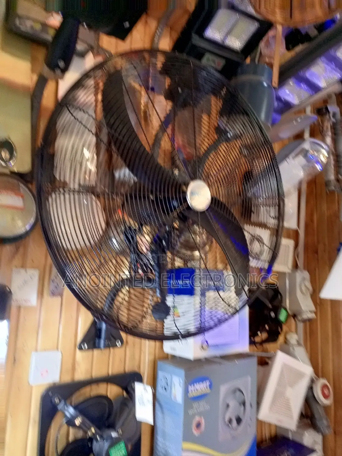Industrial Fans Black