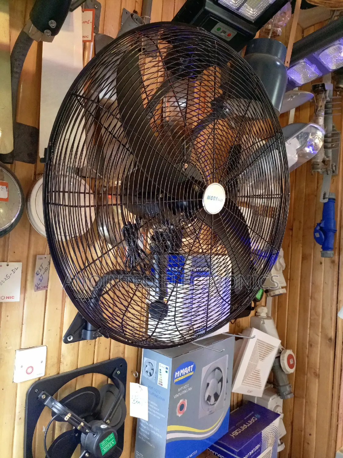 Industrial Fans Black
