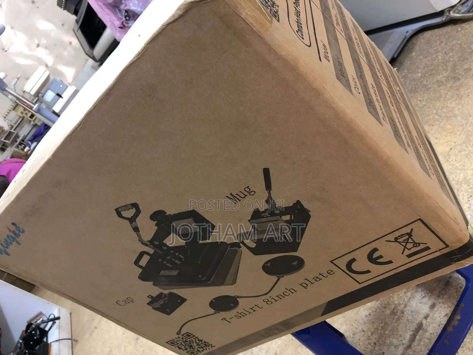 8 in 1 Heat Press Machines With 8 Compartments