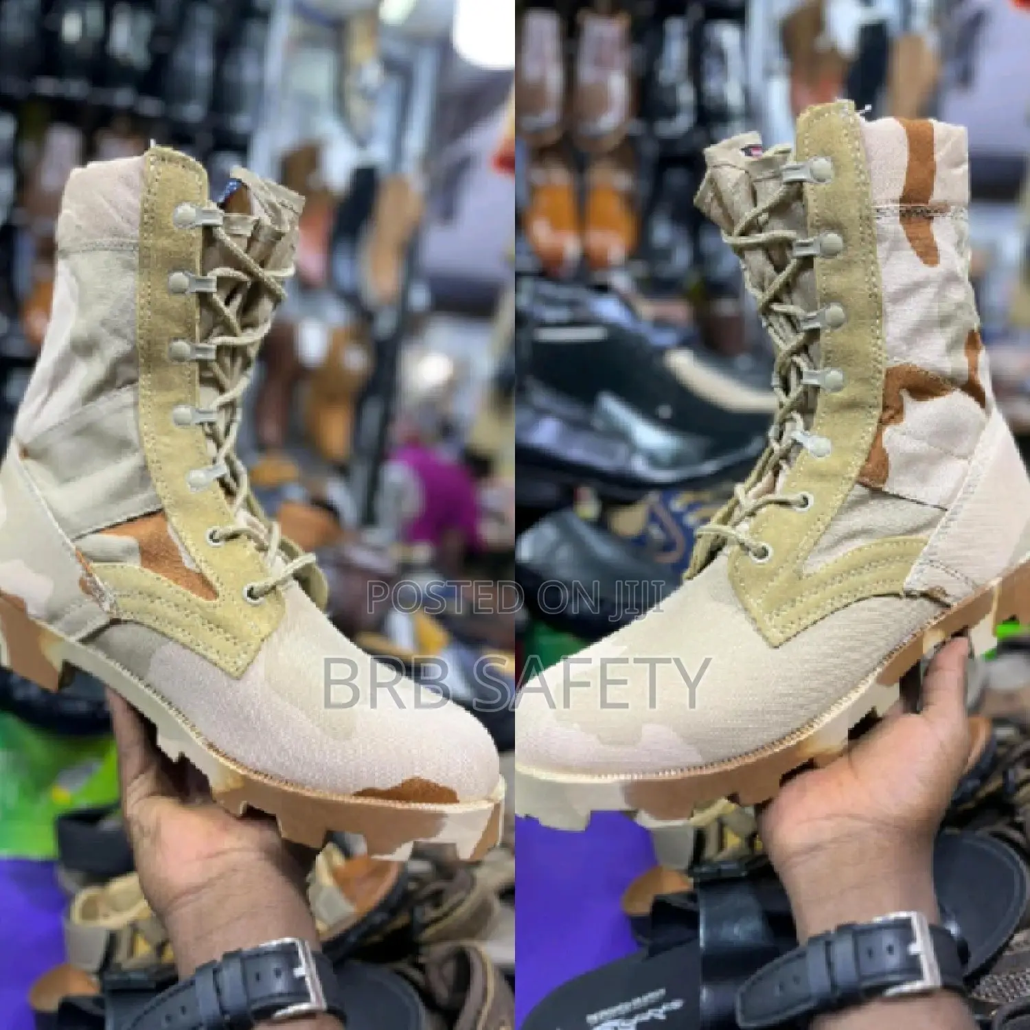 Military and Safari Boots