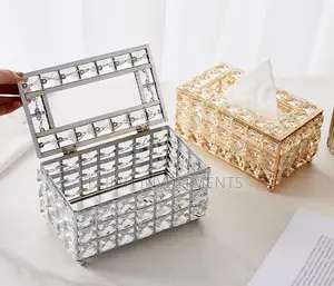 Modern Crystal Napkin/Tissue Holder