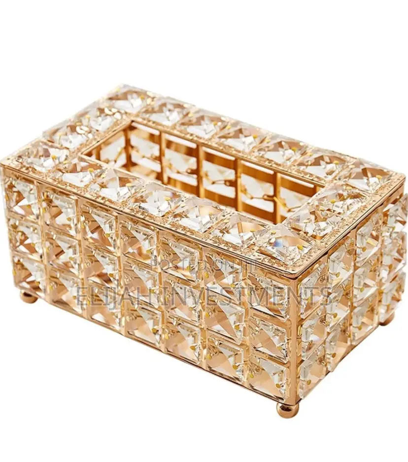 Modern Crystal Napkin/Tissue Holder