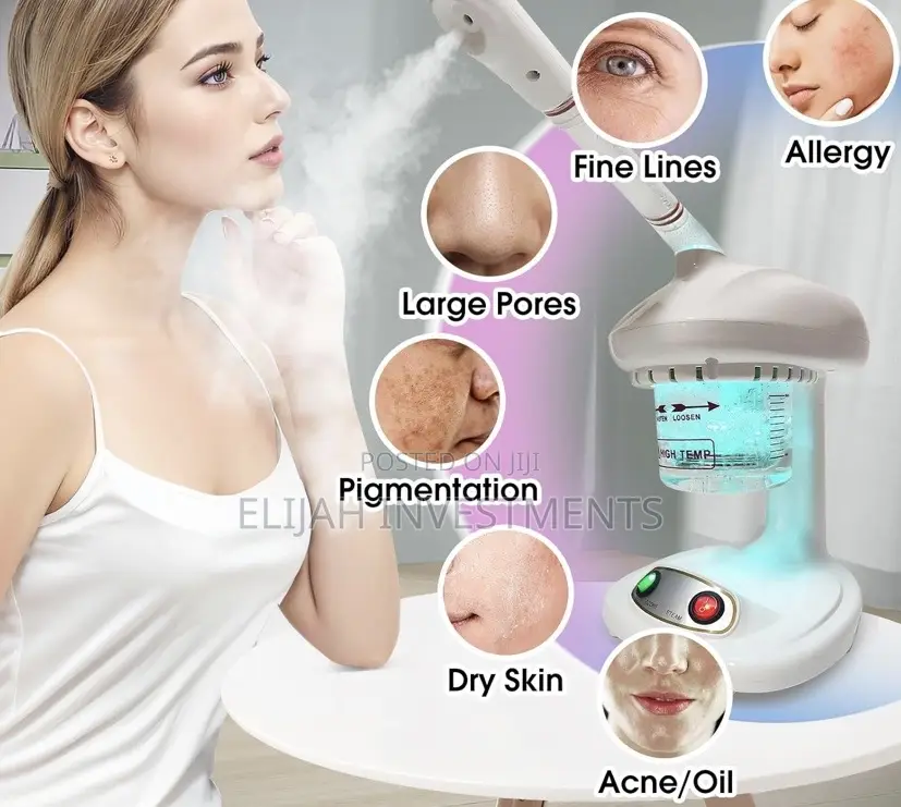 Nano Ionic Facial Steamer and Deep Facial Cleaner