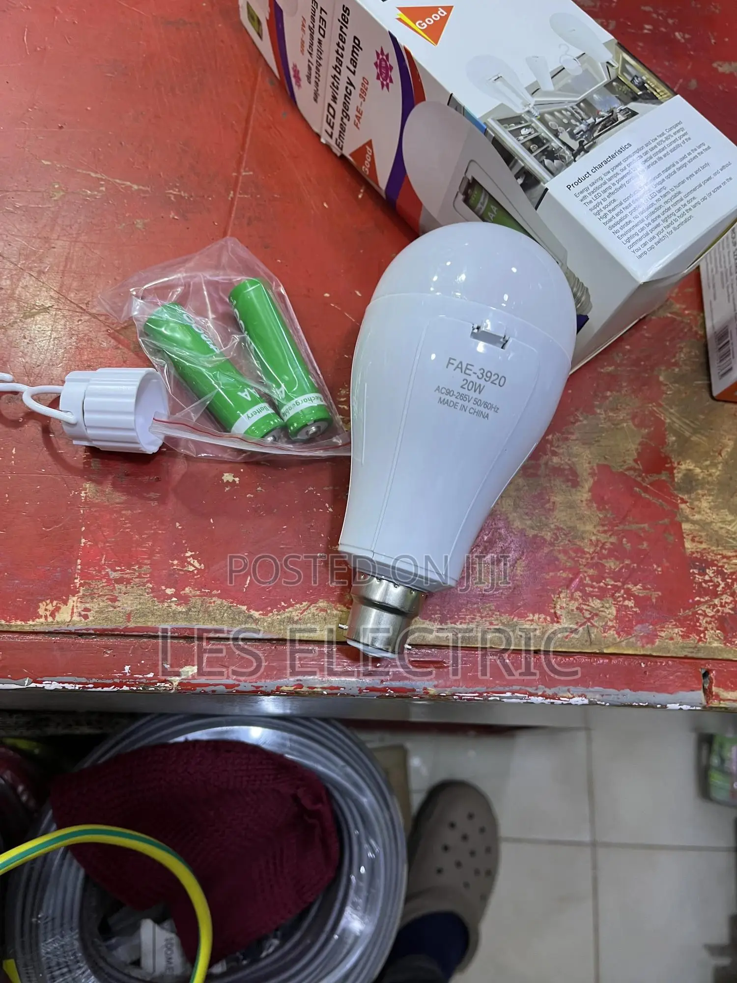 New Emergency 20watts Rechargeable Bulb