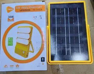 Solar Lighting and Phone Charging Kit Panel