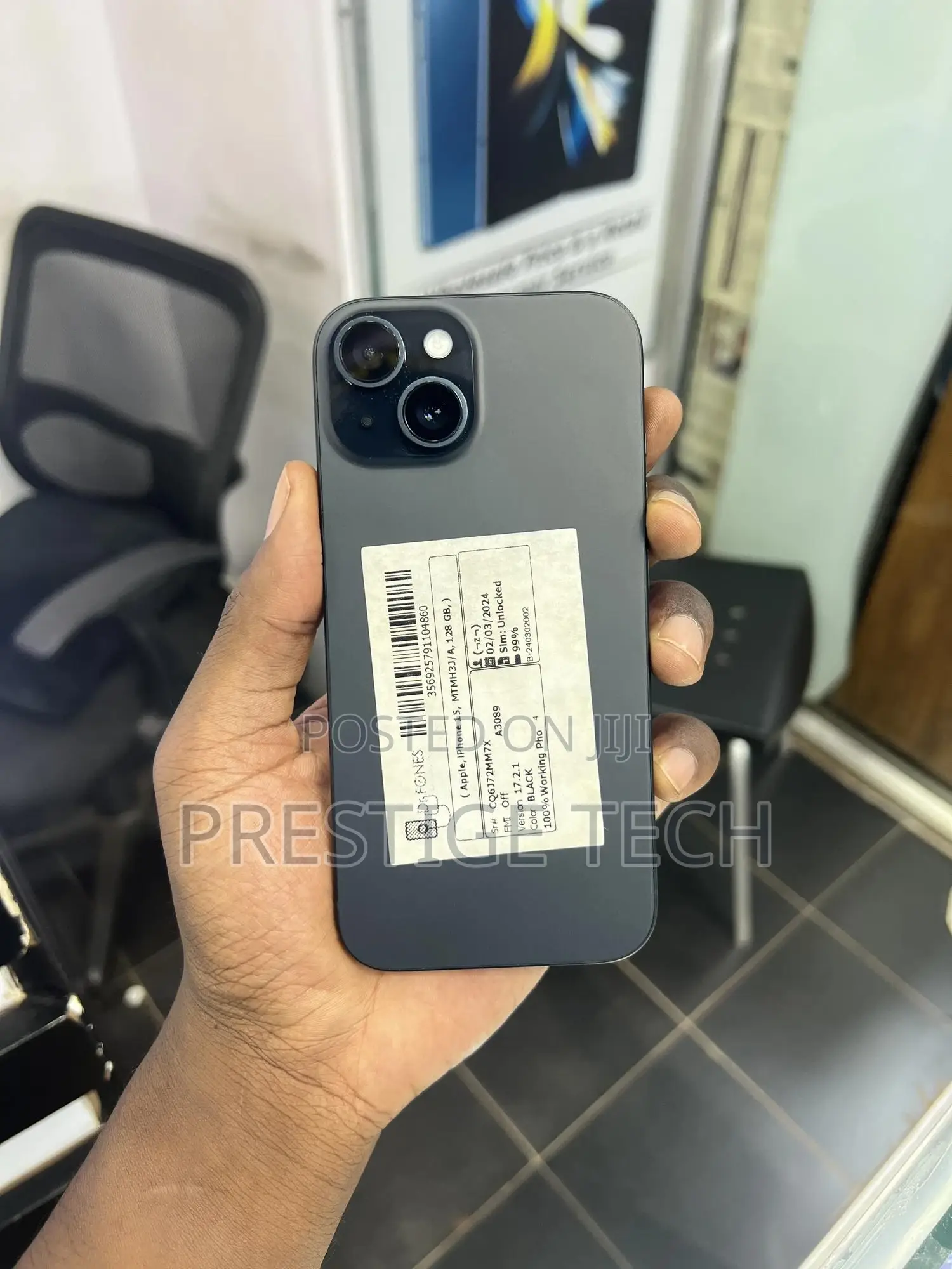 Apple iPhone 15 128 GB Blue