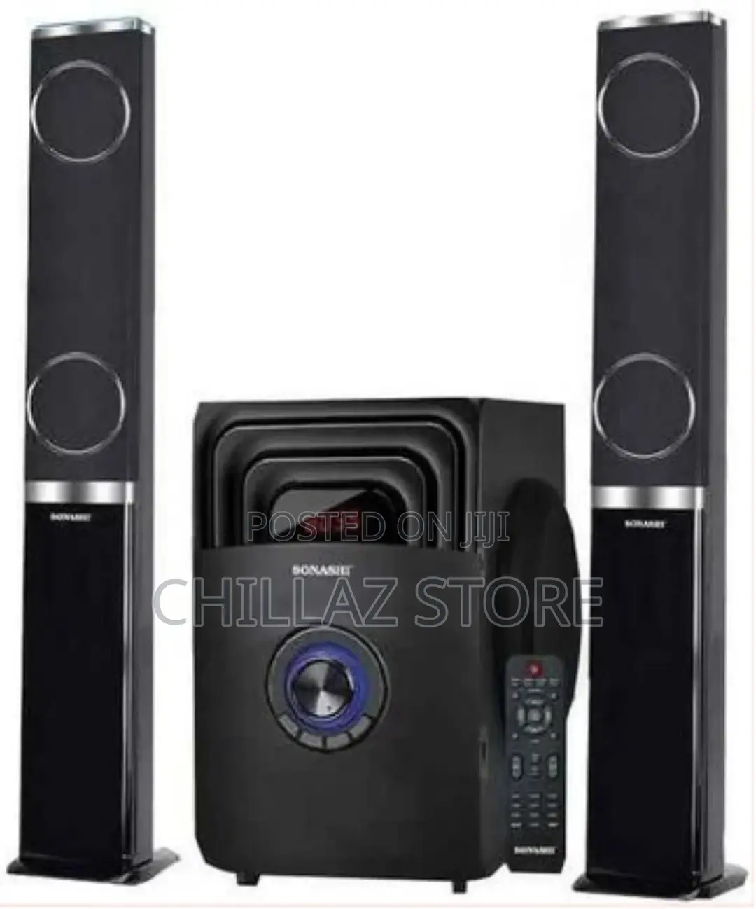 Sonashi Woofer/Sound Bar Home Theatre System 2/1 2113 Black