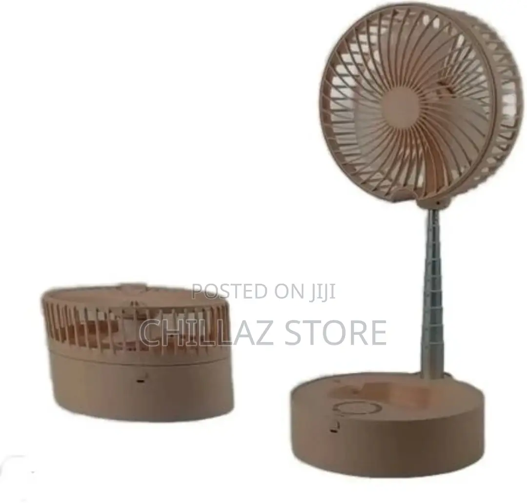 Wireless Portable FUSB Rechargeable Telescopic Remote Fan-