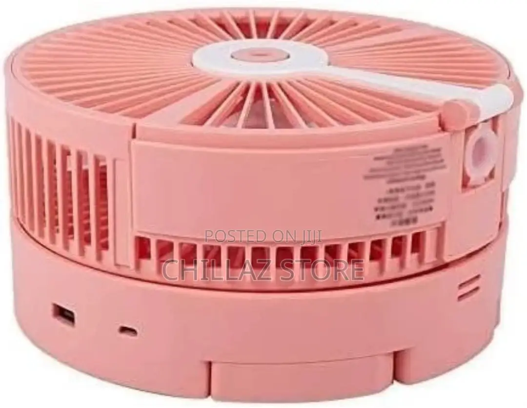 Wireless Portable FUSB Rechargeable Telescopic Remote Fan-