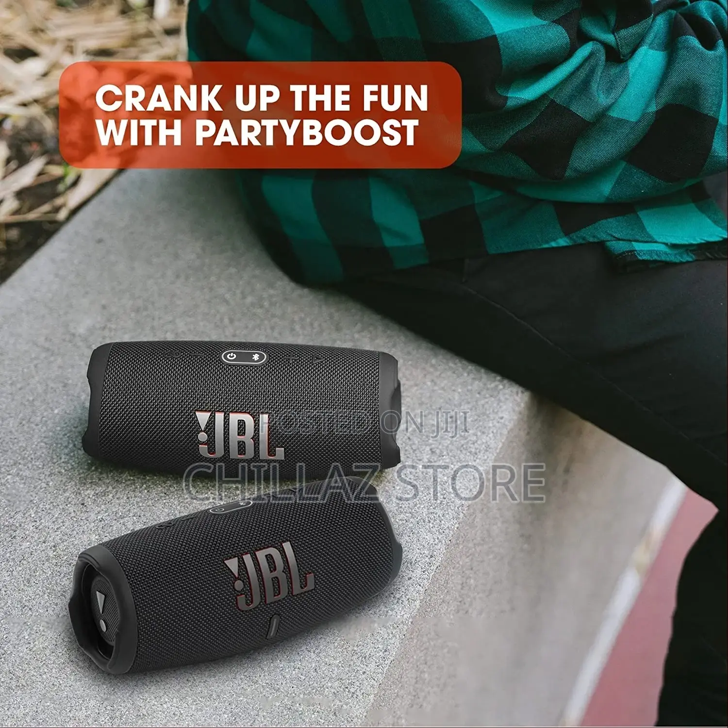 JBL Charge 5 Speaker, Waterproof Wireless Bluetooth Speaker