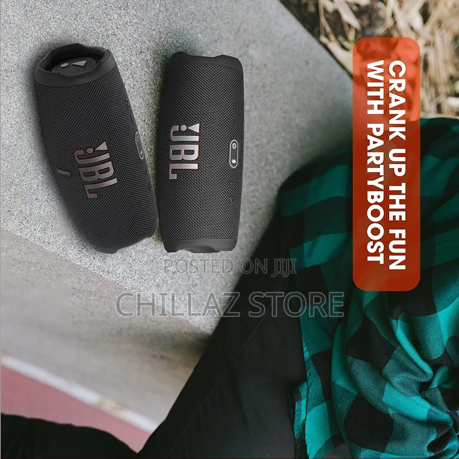 JBL Charge 5 Speaker, Waterproof Wireless Bluetooth Speaker
