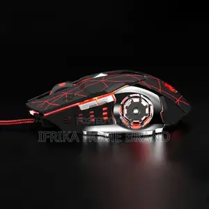Gaming Mouse 4000DPI Optical USB Mouse With RGB Backlit