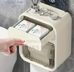 Wall Mount Bathroom Tissue Holder
