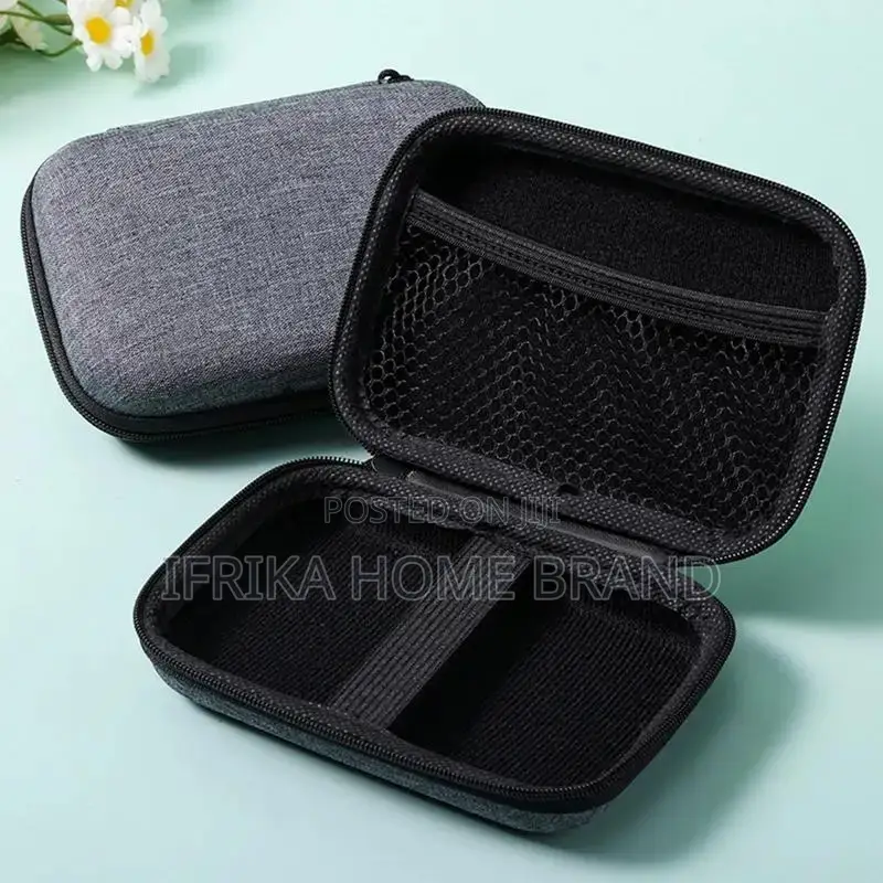 External Hard Disk Storage Bag Headphone Storage Case