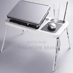 Foldable Laptop Stand Adjustable Computer Table Stand With Fan