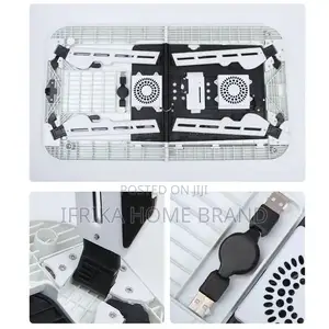 Foldable Laptop Stand Adjustable Computer Table Stand With Fan